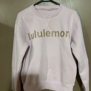 Lululemon Light Pink Sweatshirt